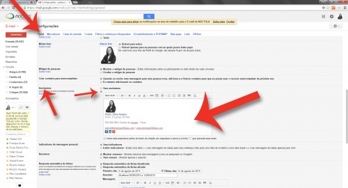Como criar uma assinatura de email - Capítulo 11 do livro 