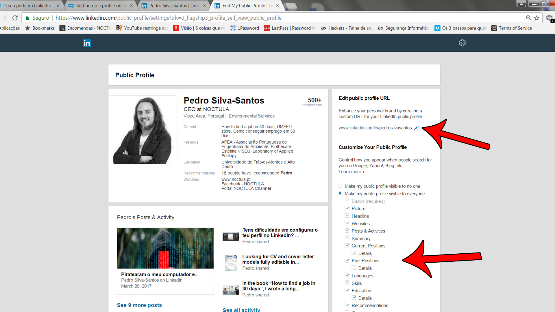 Setting Up A Profile On LinkedIn Job 30 Days