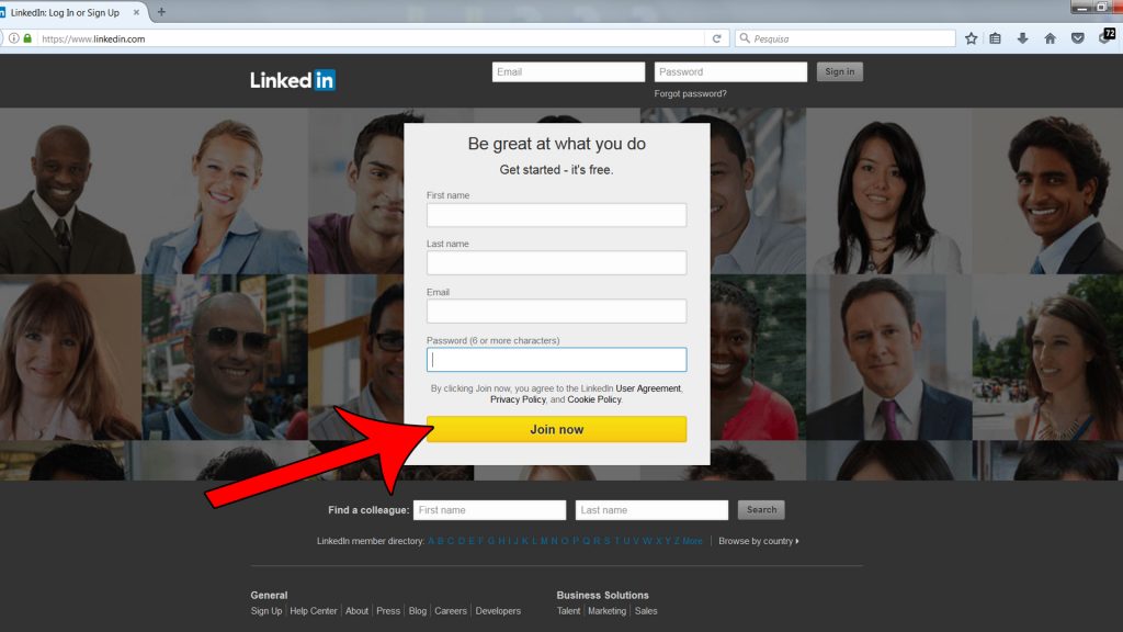 Setting up a profile on LinkedIn_01