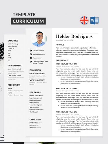 The best CV models fully editable in Word - Job 30 days