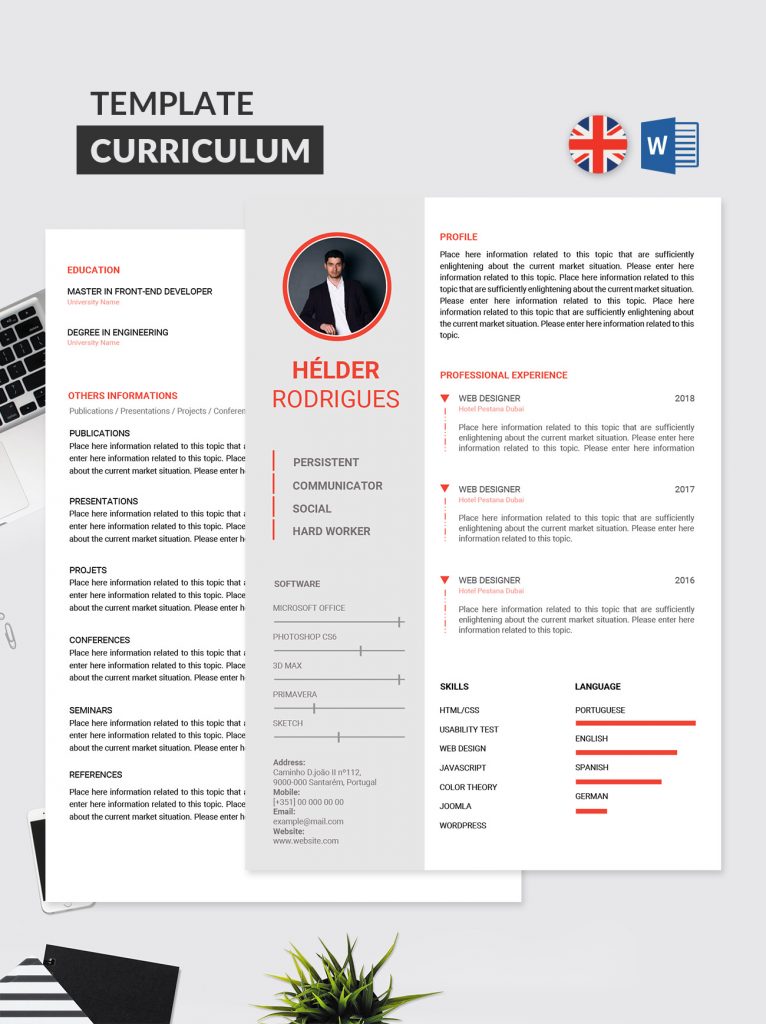 The best CV models fully editable in Word - Job 30 days